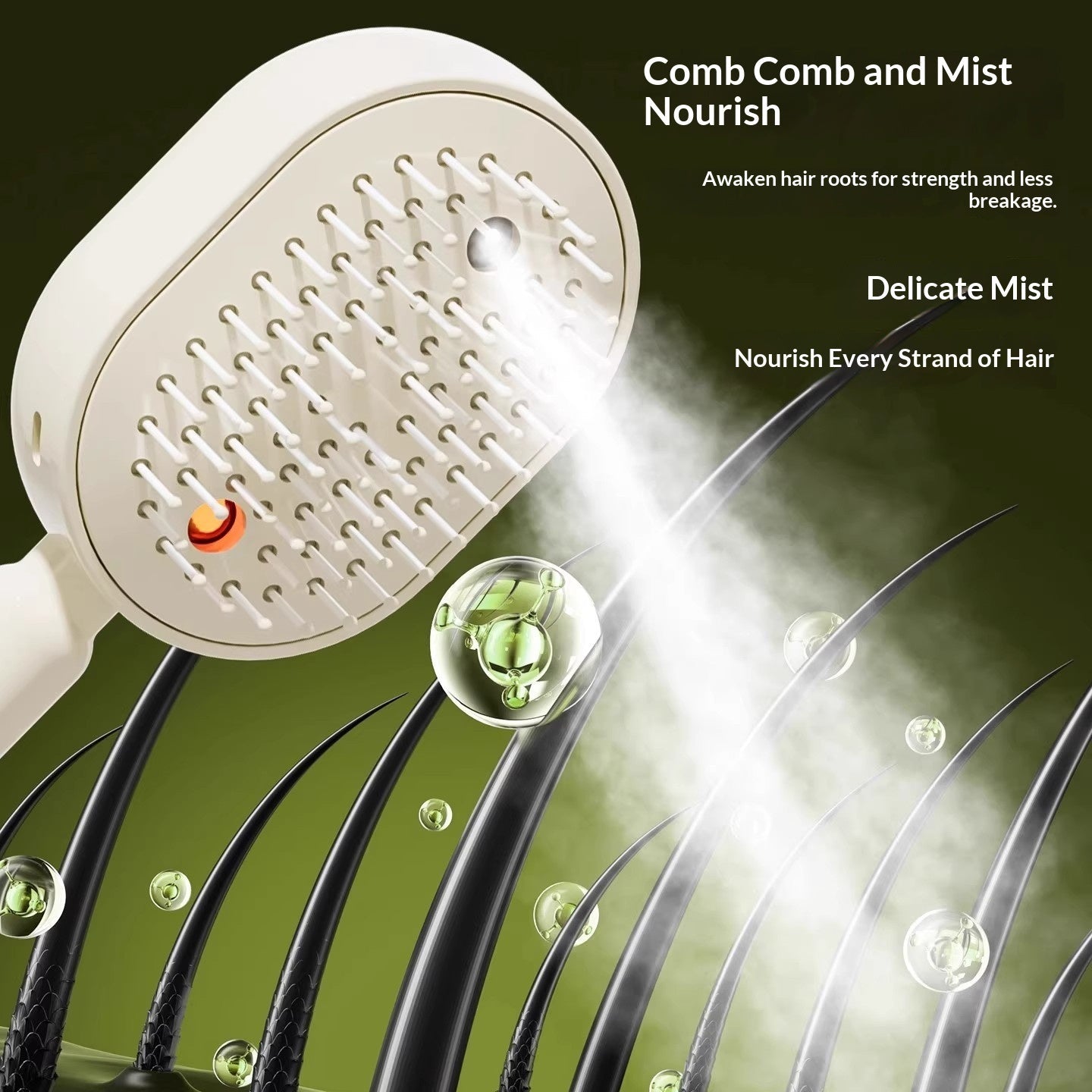 Electric Spray Massage Hair Brush: The Smart Tool Your Hair Routine Needs - Achevera