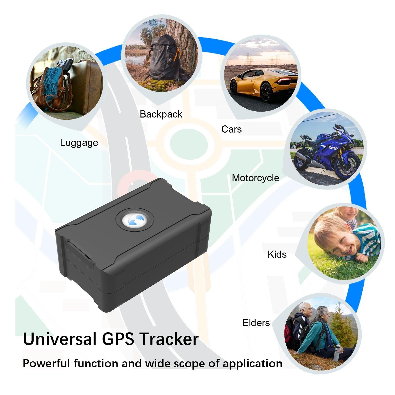 Real-Time GPS Tracker with Subscription for Vehicles & Luggage - Achevera