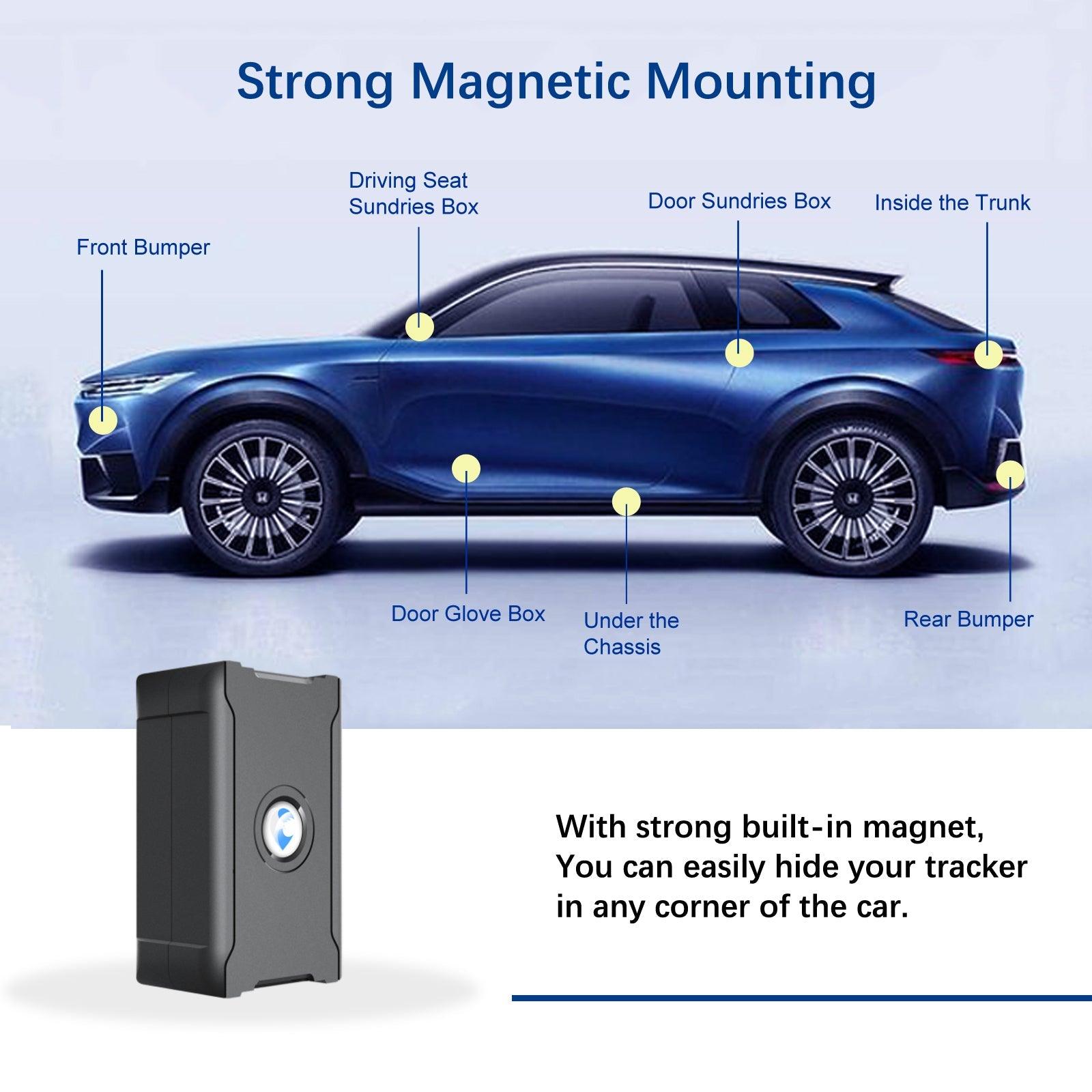 Real-Time GPS Tracker with Subscription for Vehicles & Luggage - Achevera