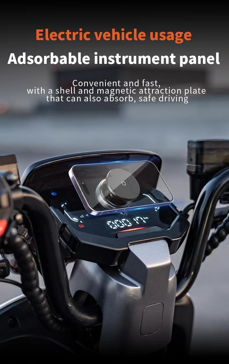 Car Phone Holder, Upgraded 360Adjustable Vacuum Suction 20X Magnets - Achevera