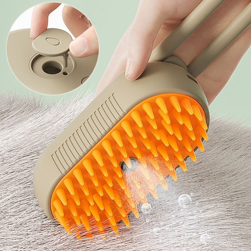 Cat Steam Brush Steamy Dog Brush 3 In 1 Electric Spray Cat Hair Brushes For Massage Pet Grooming Comb Hair Removal Combs Pet Products - Achevera