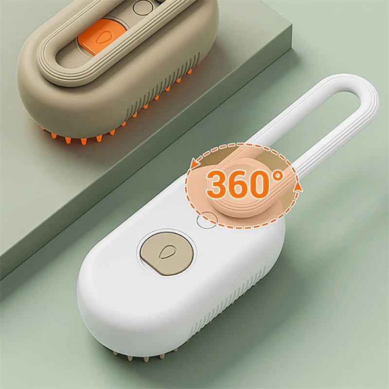 Cat Steam Brush Steamy Dog Brush 3 In 1 Electric Spray Cat Hair Brushes For Massage Pet Grooming Comb Hair Removal Combs Pet Products - Achevera