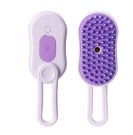 Electric 3-in-1 Pet Grooming Brush for Cats and Dogs - Achevera