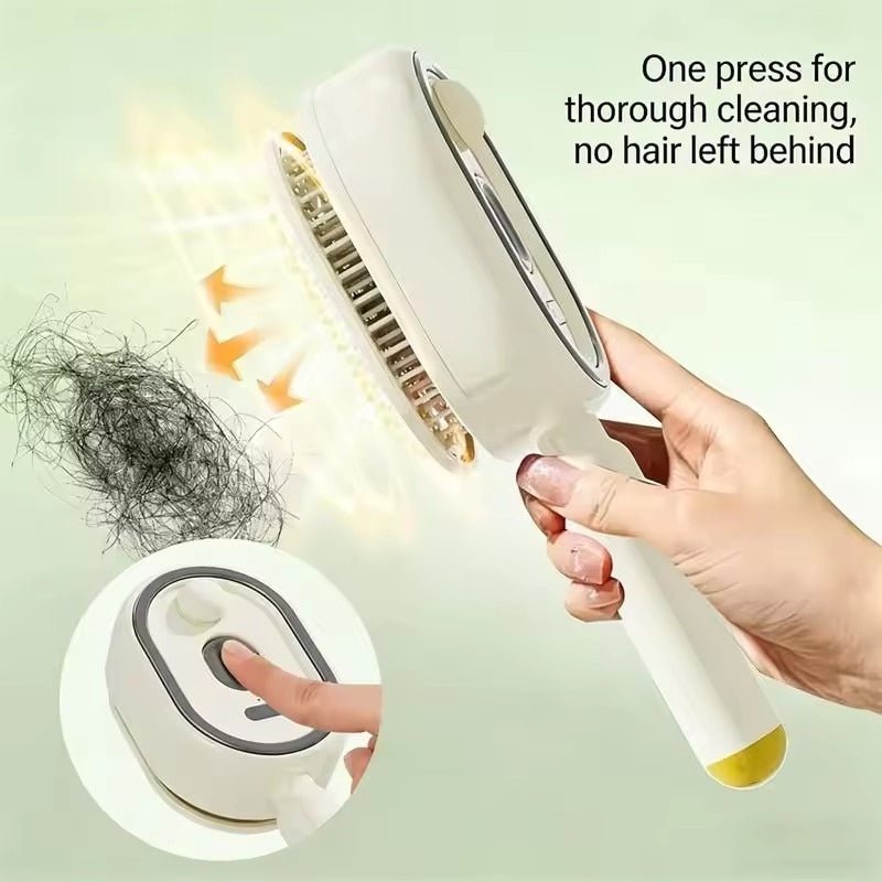 Electric Spray Massage Hair Brush – Anti-Static Hair Care Tool - Achevera