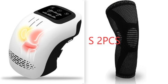 Rechargeable Electric Knee Massager with Infrared Heating for Pain Relief - Achevera