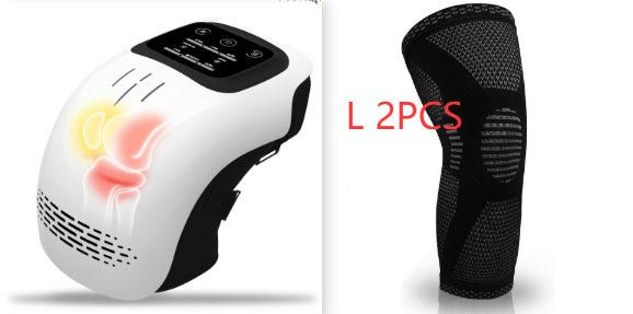 Rechargeable Electric Knee Massager with Infrared Heating for Pain Relief - Achevera