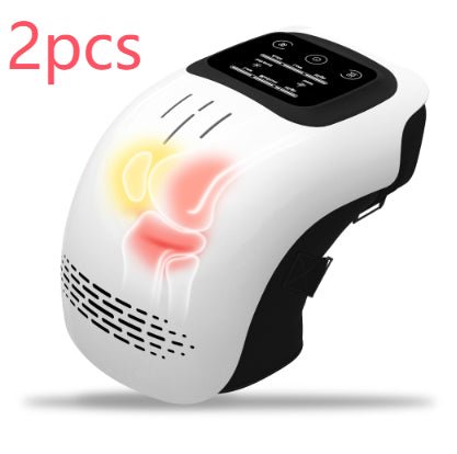 Rechargeable Electric Knee Massager with Infrared Heating for Pain Relief - Achevera
