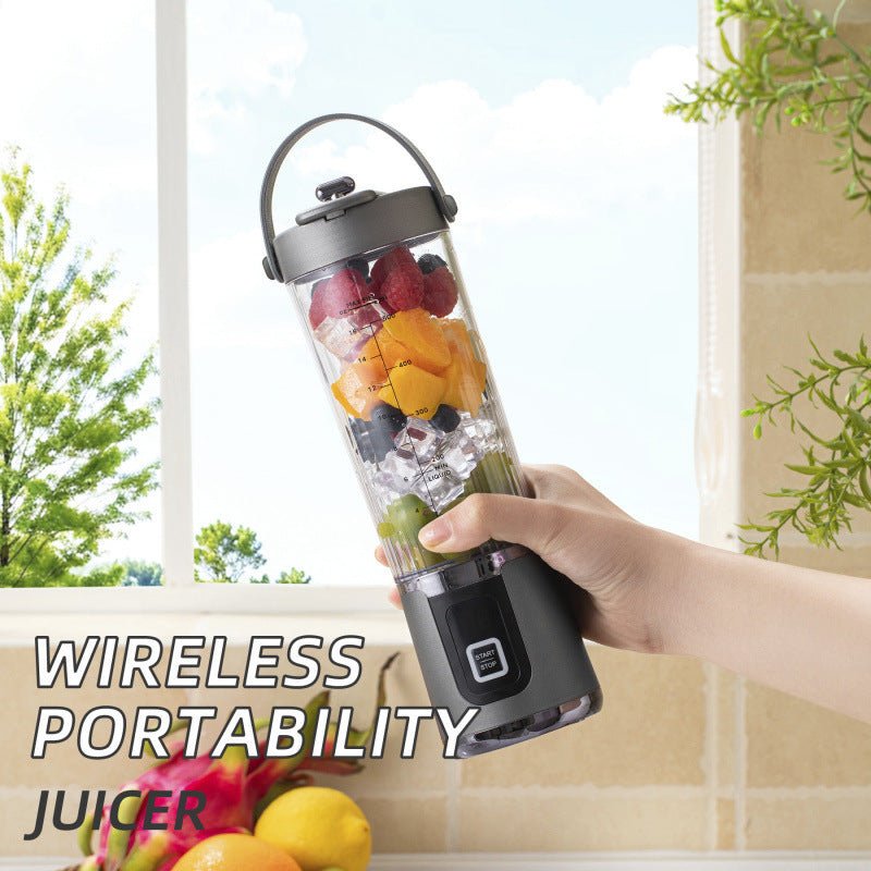Juicer Small Type Household Multi-functional Frying Juice Extractor Blender Wireless Electric Juicer Cup - Achevera