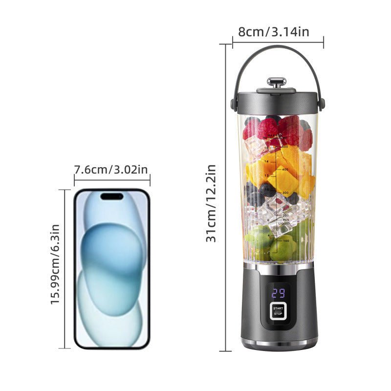 Juicer Small Type Household Multi-functional Frying Juice Extractor Blender Wireless Electric Juicer Cup - Achevera