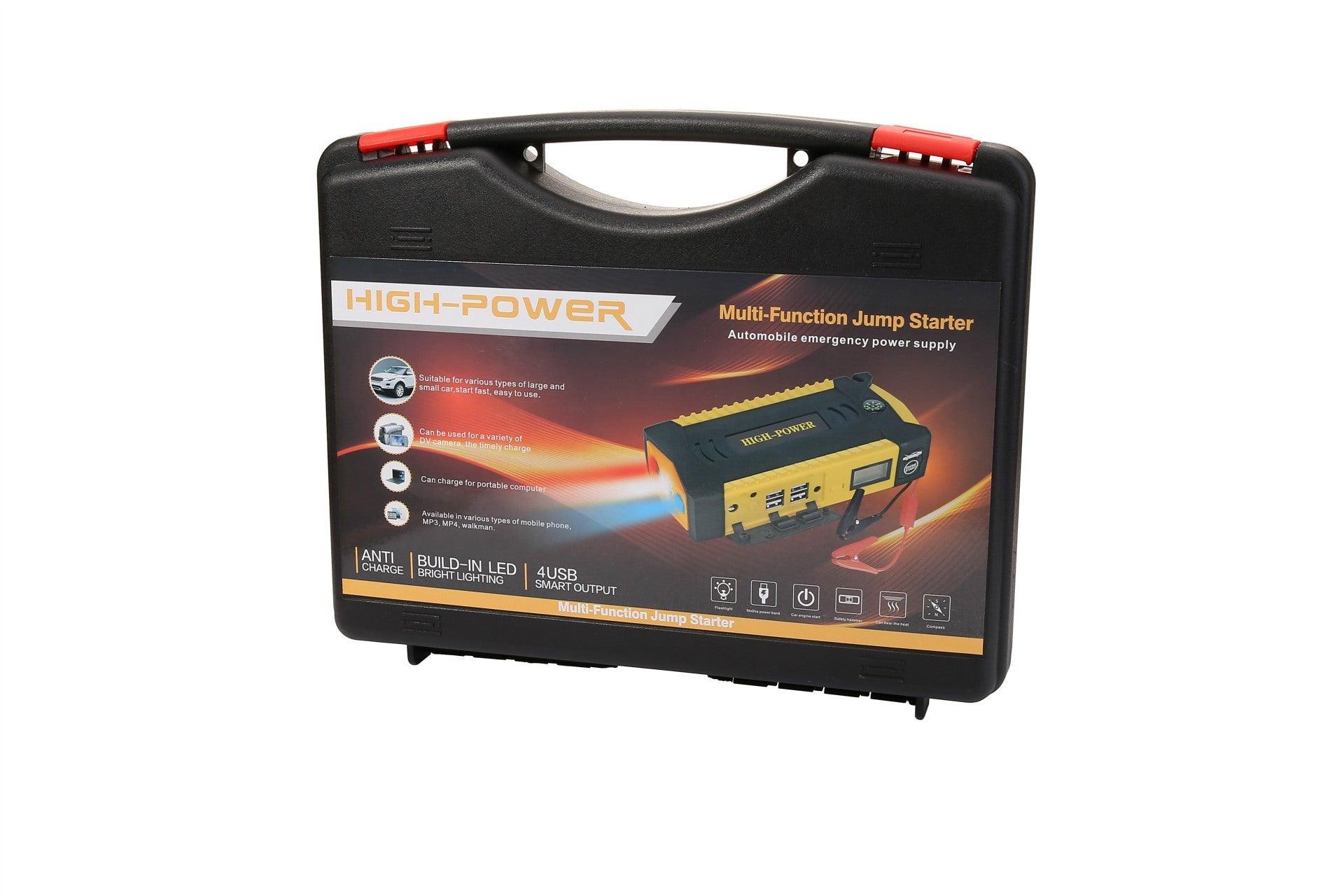 Multi-function car emergency start power supply 12V car ignition mobile power supply - Achevera