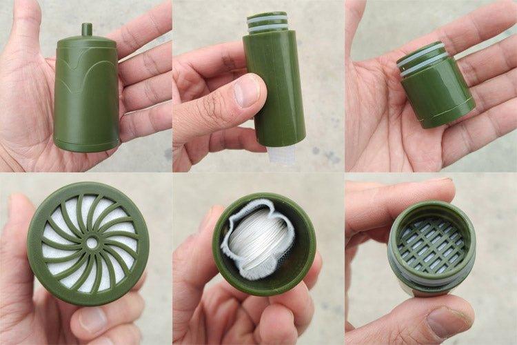 Compact Emergency Water Purifier for Outdoor Survival Gear - Achevera
