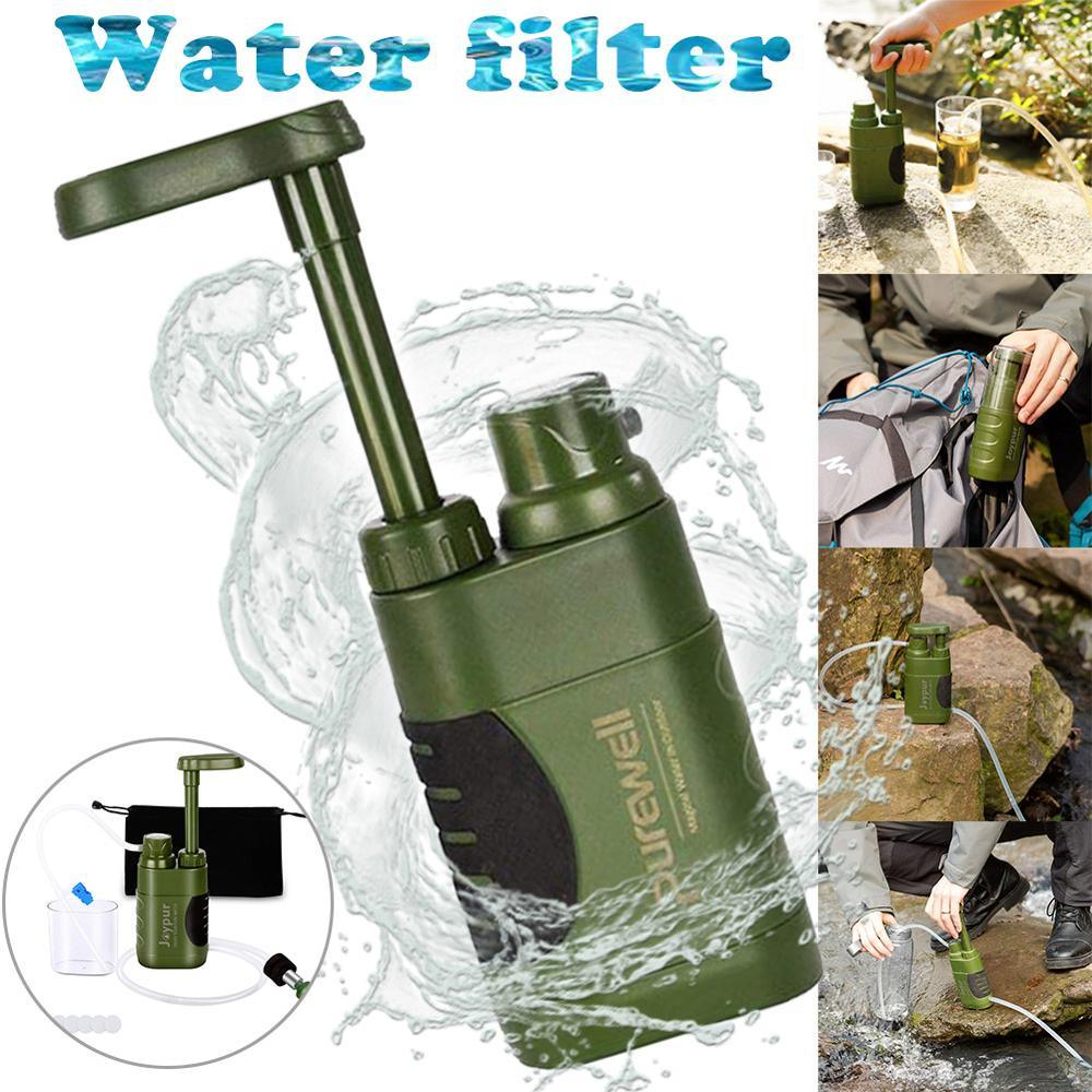 Compact Emergency Water Purifier for Outdoor Survival Gear - Achevera