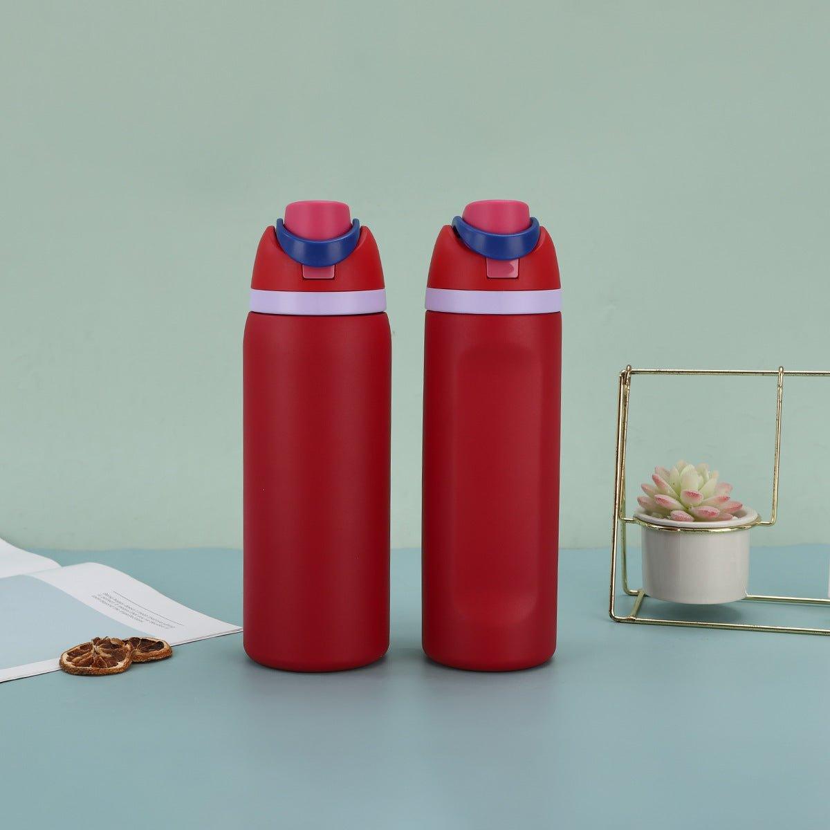Outdoor Casual Sports Portable Straw Cup - Achevera