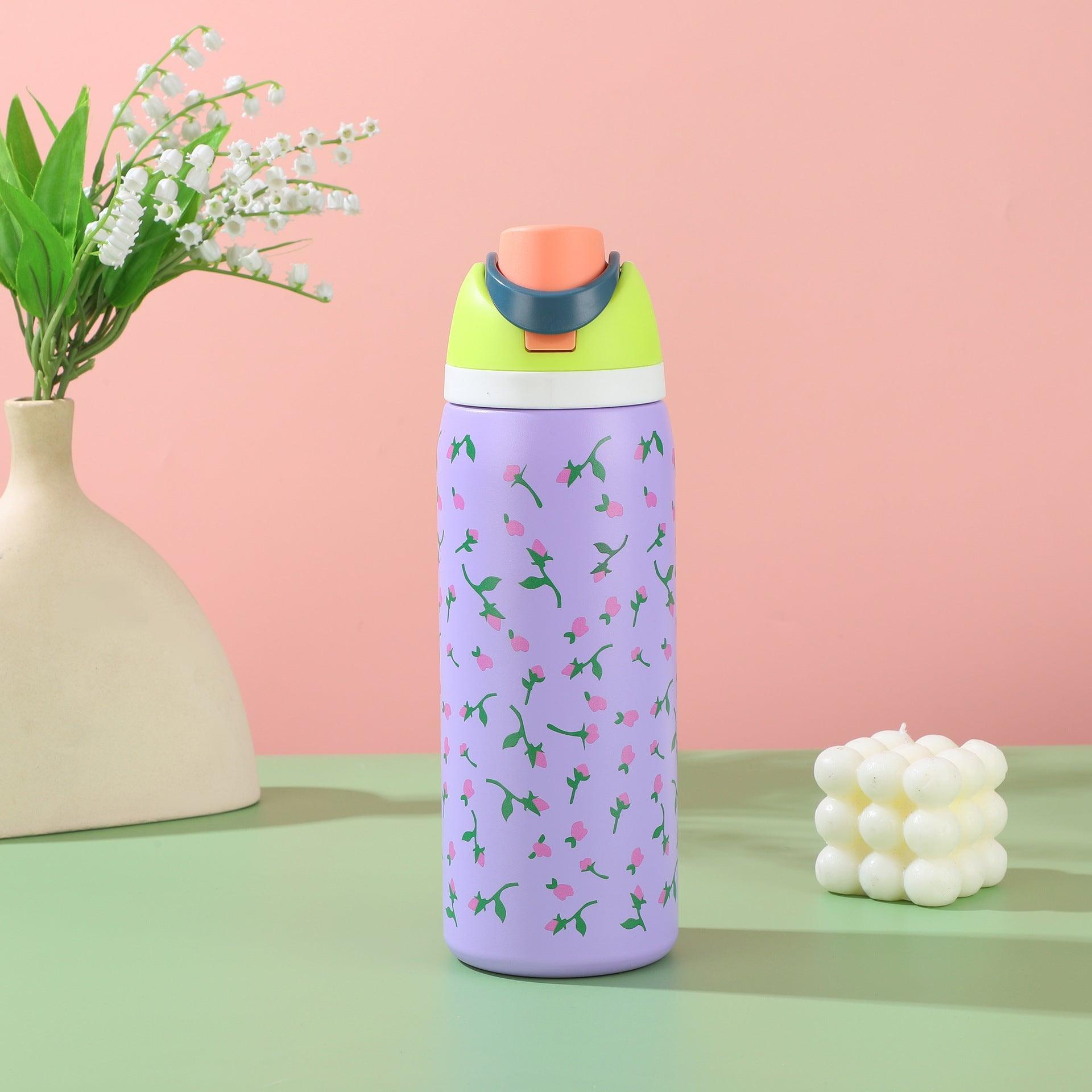 Outdoor Casual Sports Portable Straw Cup - Achevera