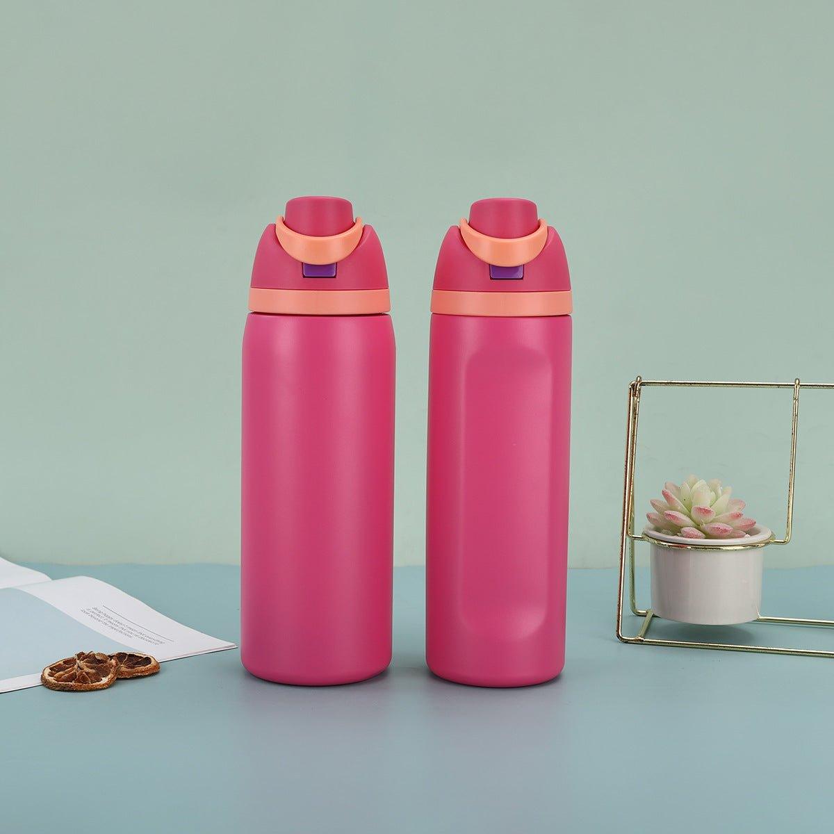 Outdoor Casual Sports Portable Straw Cup - Achevera