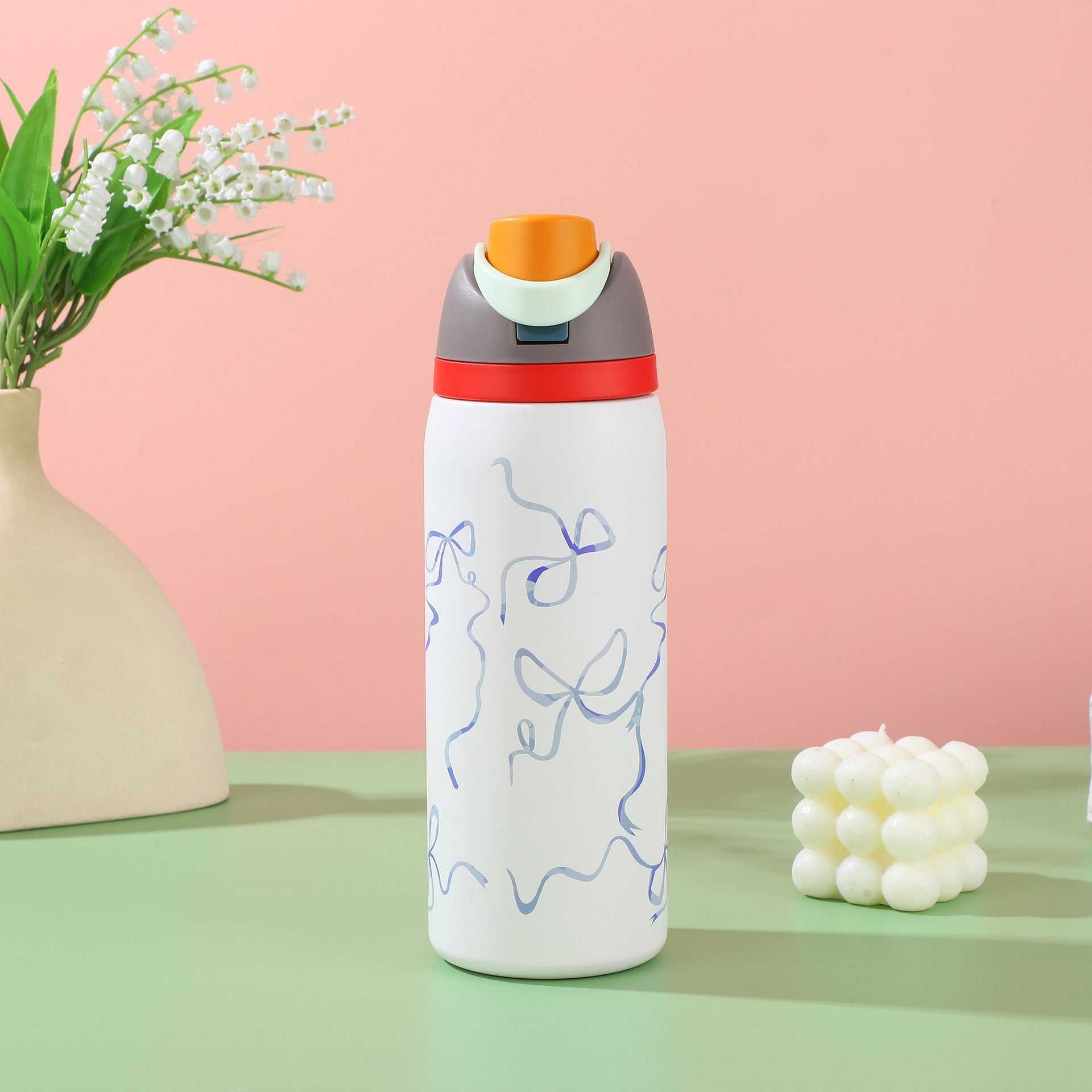 Outdoor Casual Sports Portable Straw Cup - Achevera