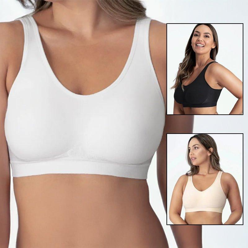 Plus-size S-3XL Premium ShaperBra Women Shaper Bra Sexy Bright Lingerie Female Underwear - Achevera