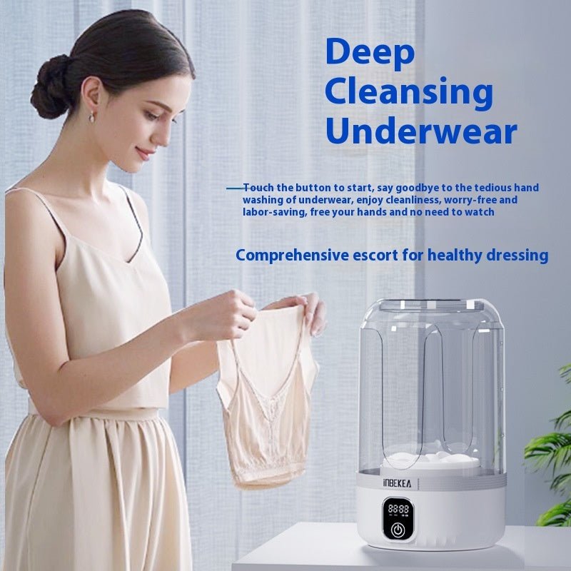 Wireless Mini Washing Machine Portable Automatic - Achevera